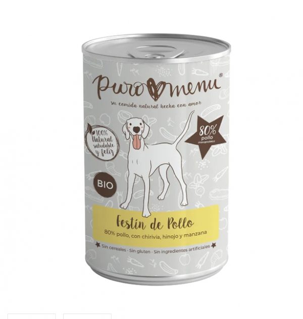 PUROMENÚ: Lata de comida húmeda - Pollo
