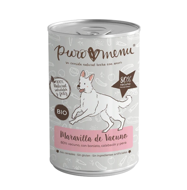 PUROMENÚ: Lata de comida húmeda - Vacuno