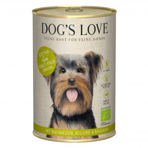 DOG'S LOVE: Lata de comida húmeda - Pollo
