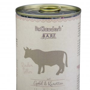 DR. CLAUDER'S: Lata de comida húmeda - Ternera