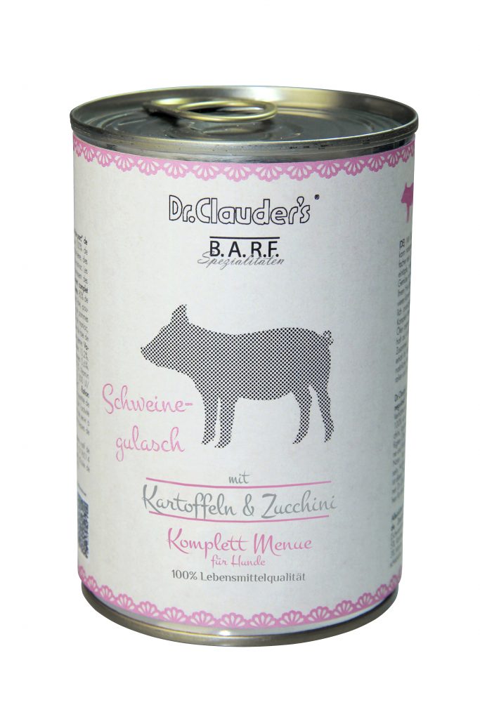 DR. CLAUDER'S: Lata de comida húmeda - Cerdo