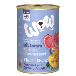 WOW: Lata de comida húmeda - Cordero