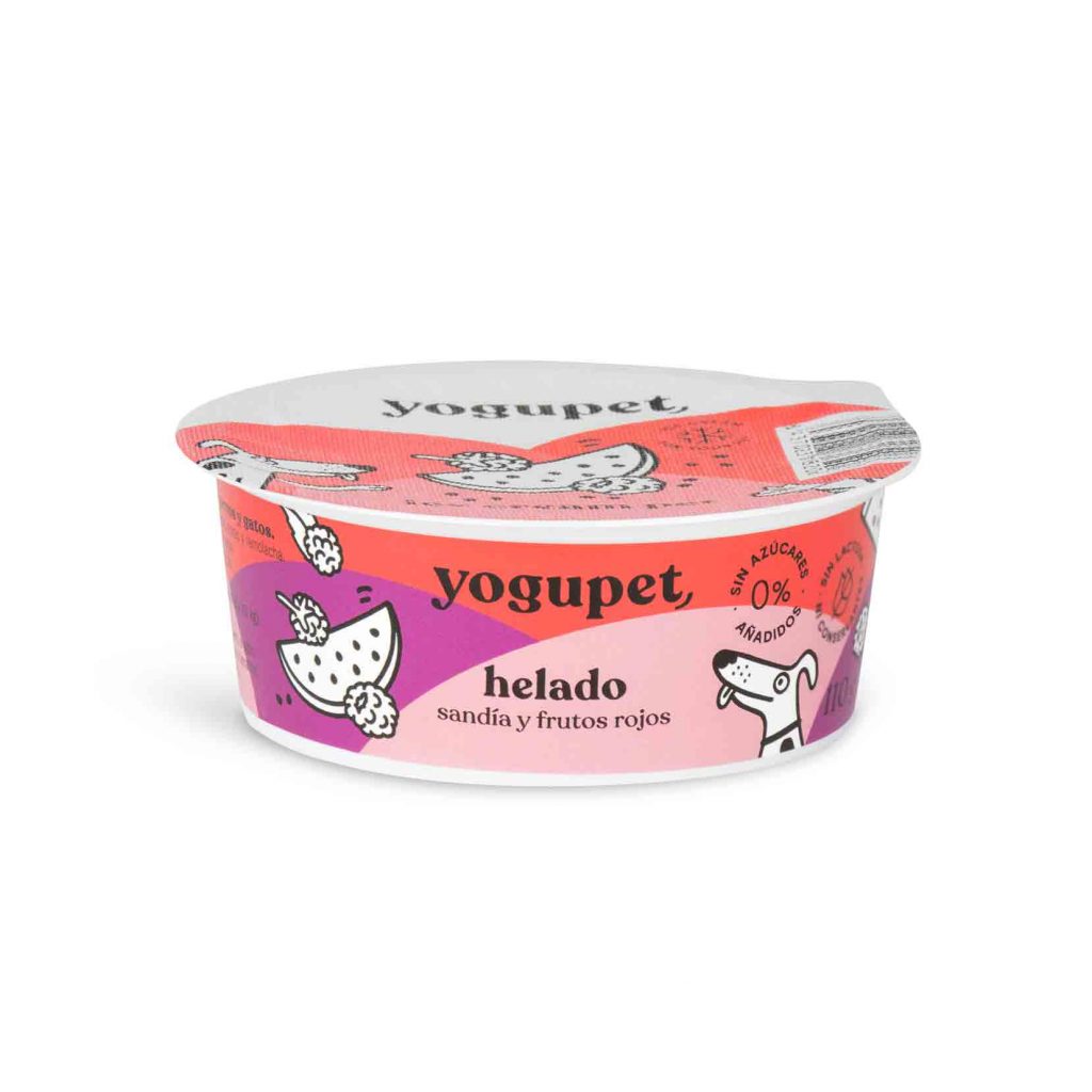 YOGUPET: Yogur helado (frutos rojos)