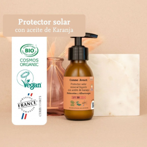 COMME AVANT: Protector solar mineral líquido SPF50